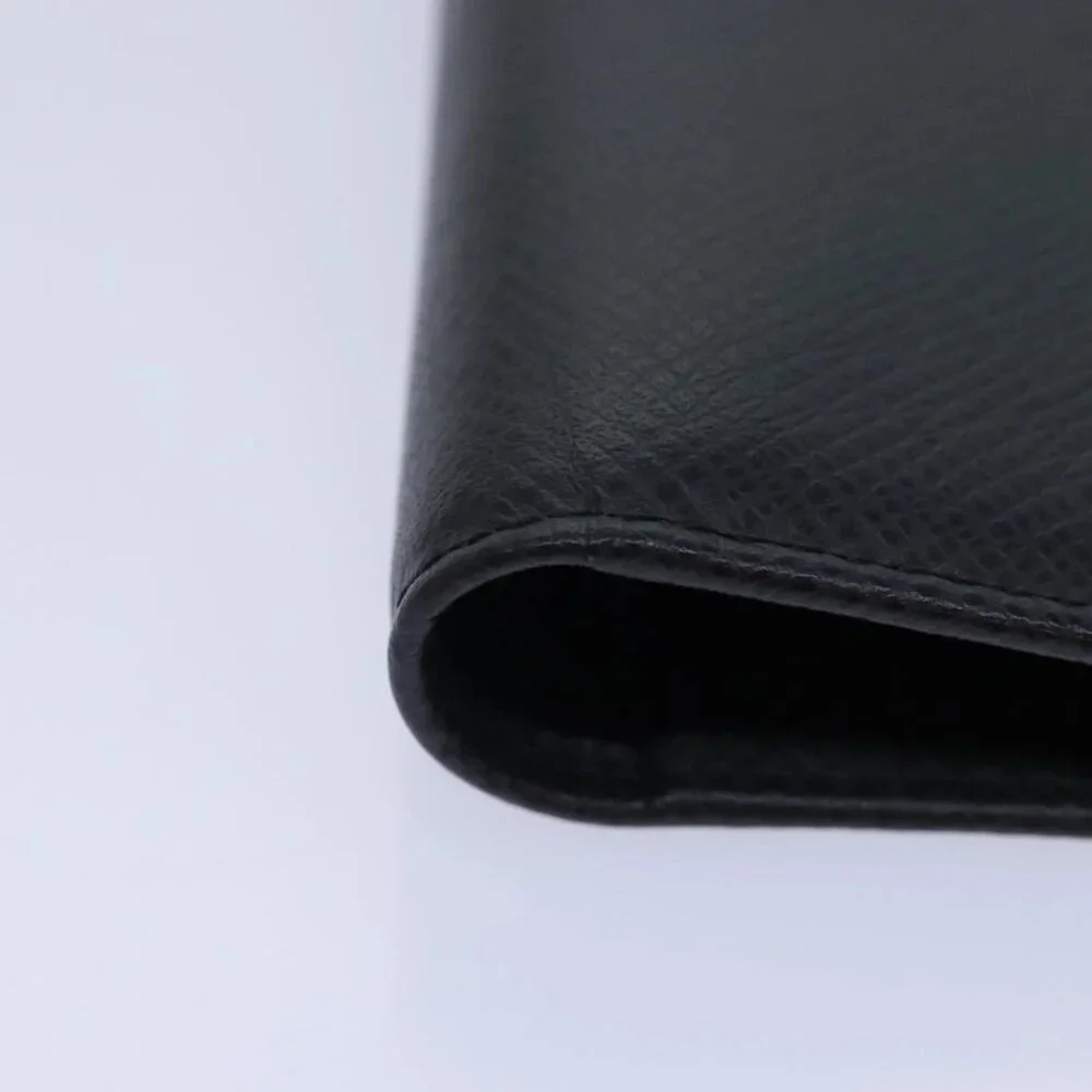 LOUIS VUITTON Taiga Agenda Poche Note Cover Ardoise